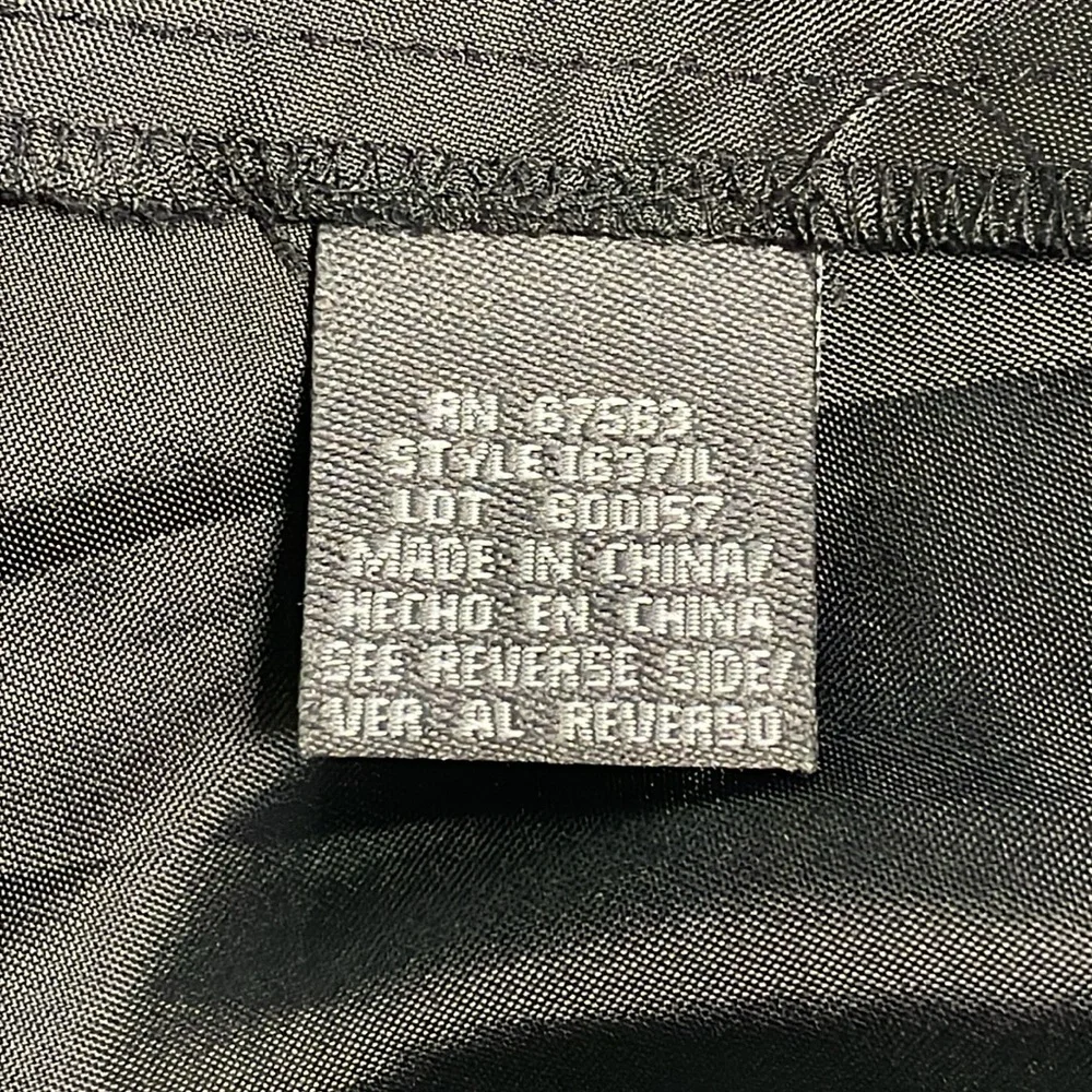 Dress Barn dress size 20W sleeveless black w/beaded top lining under chiffon - Picture 13 of 14